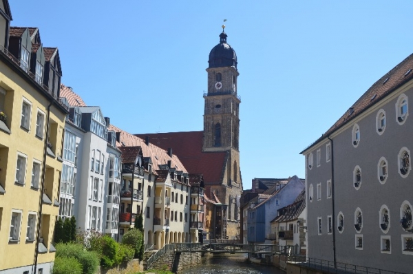 Town with St. Martin Church
